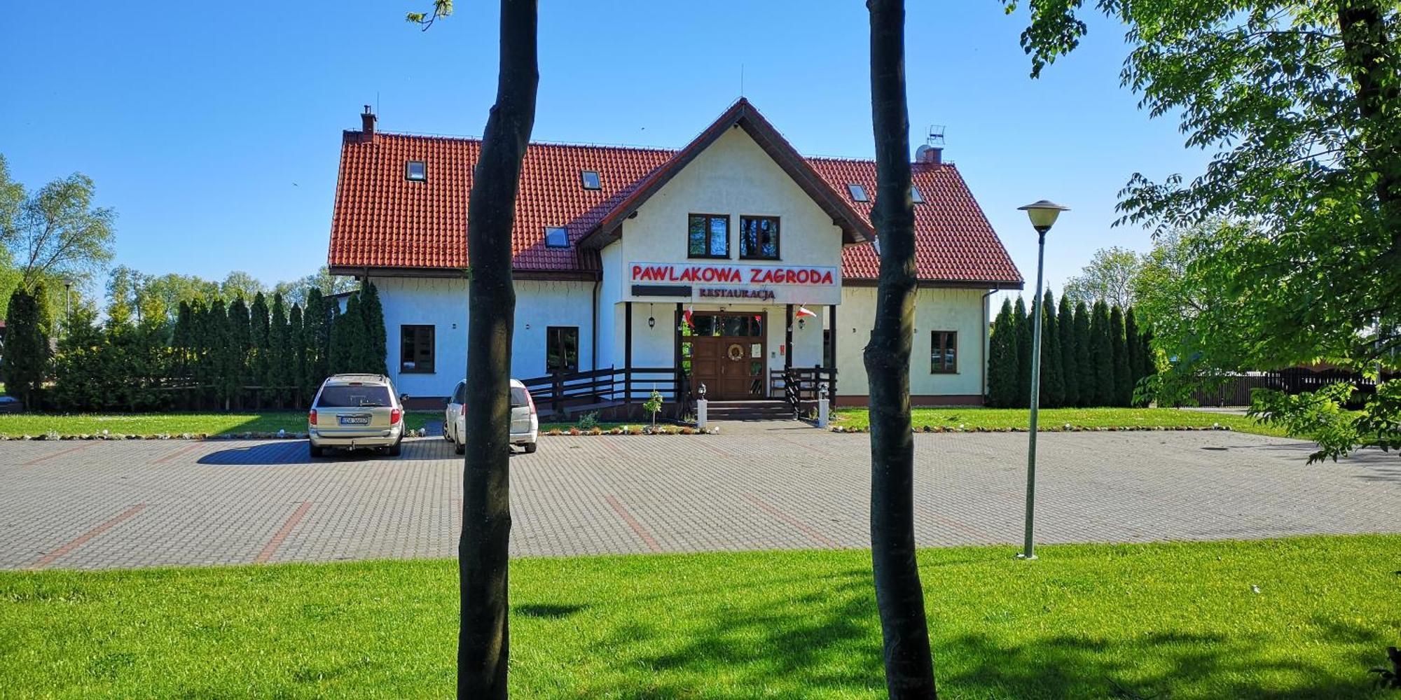 Pawlakowa Zagroda Hotel Grabiny-Zameczek Kültér fotó